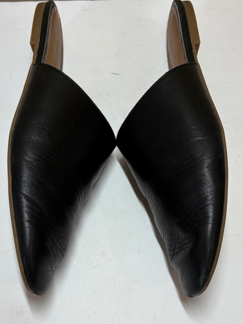 Madewell Black Leather “the Cory” Mules, 8.5 - Picture 6 of 10